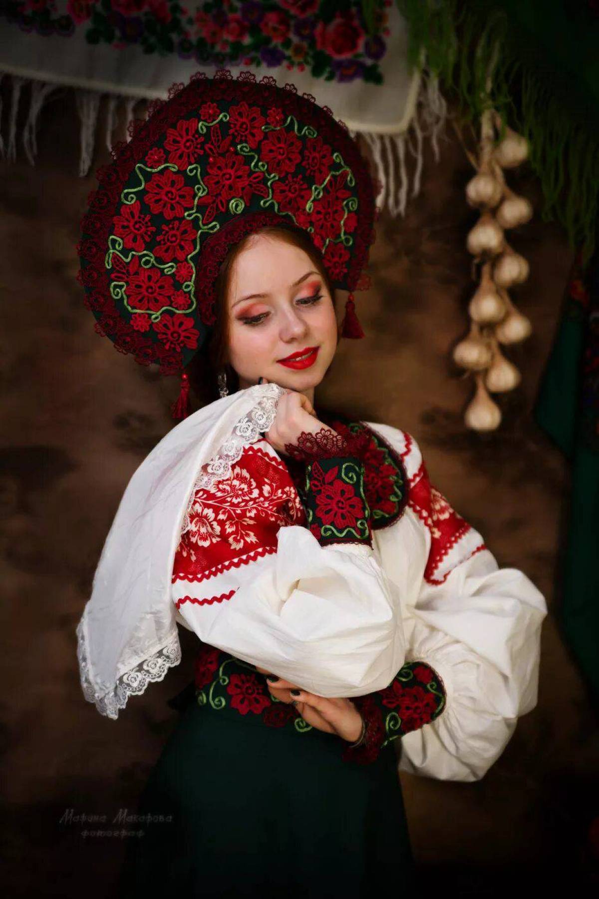 Women in Slavic costumes underwear in Kota Baru