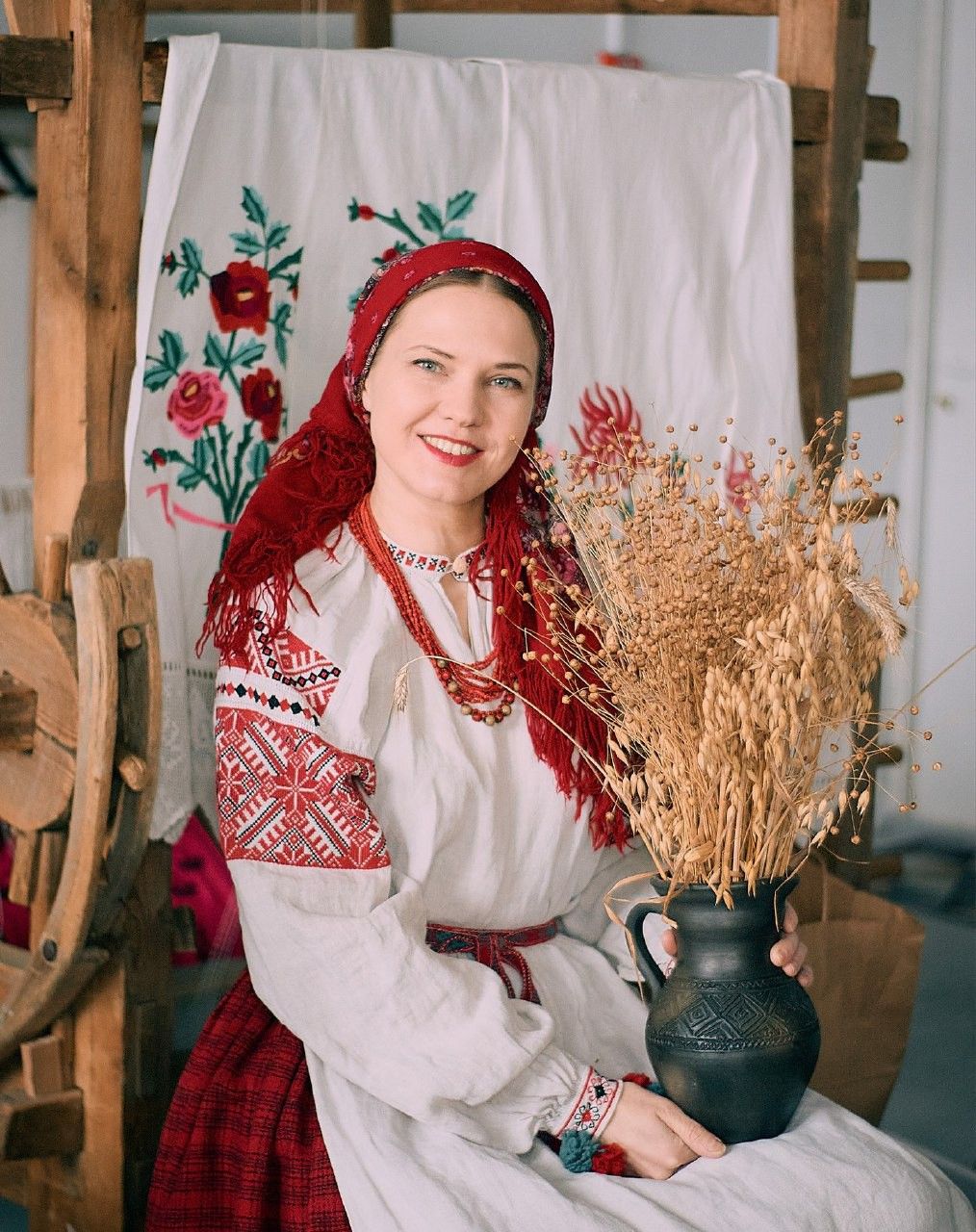 Women in Slavic costumes in Kota Baru